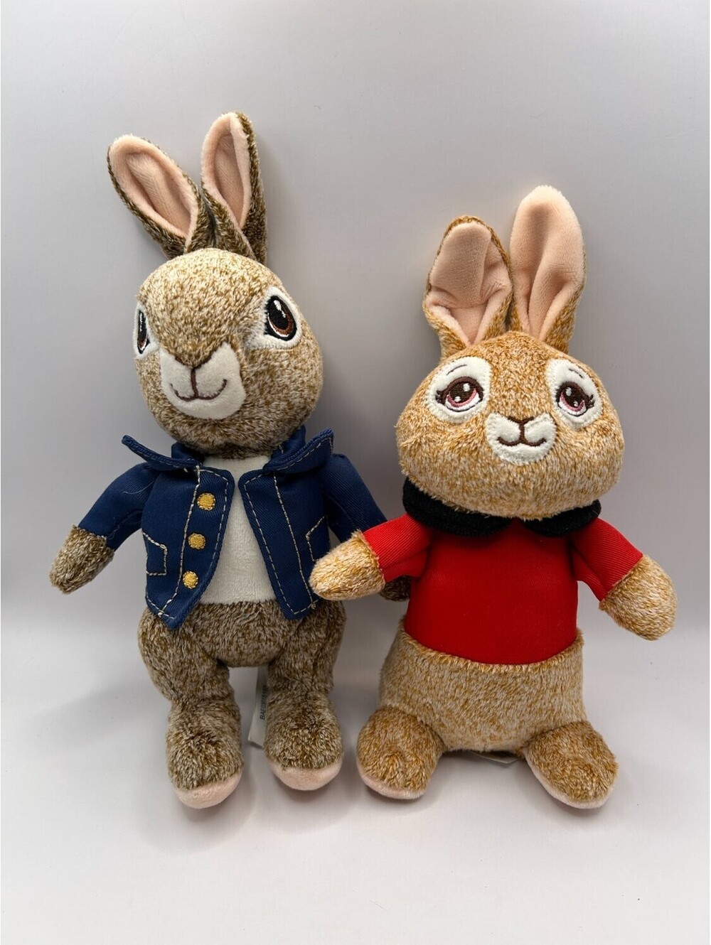 Dan Dee Peter Rabbit & Flopsy Plush Bunny Toy Small Multicolor